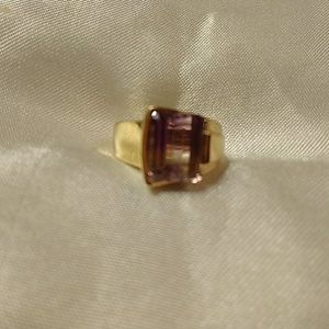 Genuine Ametrine Ring Sz 6 HSN